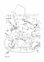 HANDLEBAR & CABLES for Yamaha XCITY 2011