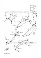 SIDE COVER for Yamaha XCITY 2011