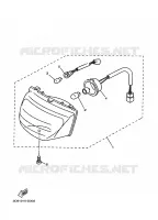 HEADLIGHT for Yamaha JOG 2011