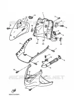 LEG SHIELD for Yamaha JOG 2011