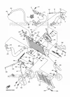 RADIATOR / HOSES for Yamaha XJ6 ABS 2011