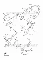 SIDE COVER for Yamaha XJ6 ABS 2011