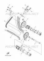 CAMSHAFT / TIMING CHAIN for Yamaha XTZ SUPER TENERE 2011