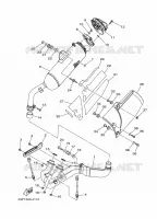 EXHAUST for Yamaha XTZ SUPER TENERE 2011