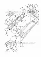 FENDER for Yamaha XTZ SUPER TENERE 2011