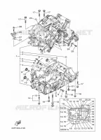 CRANKCASE for Yamaha XTZ SUPER TENERE 2011