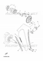 CAMSHAFT / TIMING CHAIN for Yamaha XTZ TENERE 2011