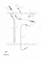 HANDLEBAR & CABLES for Yamaha XTZ TENERE 2011