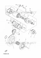 STARTER MOTOR for Yamaha XTZ TENERE 2011