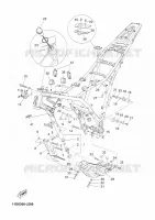 FRAME for Yamaha XTZ TENERE 2011