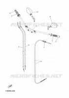 HANDLEBAR & CABLES for Yamaha XTZ TENERE 2011
