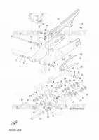 SWINGARM for Yamaha XTZ TENERE 2011