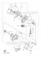 WATERPUMP / HOSES for Yamaha MIDNIGHT STAR 2011