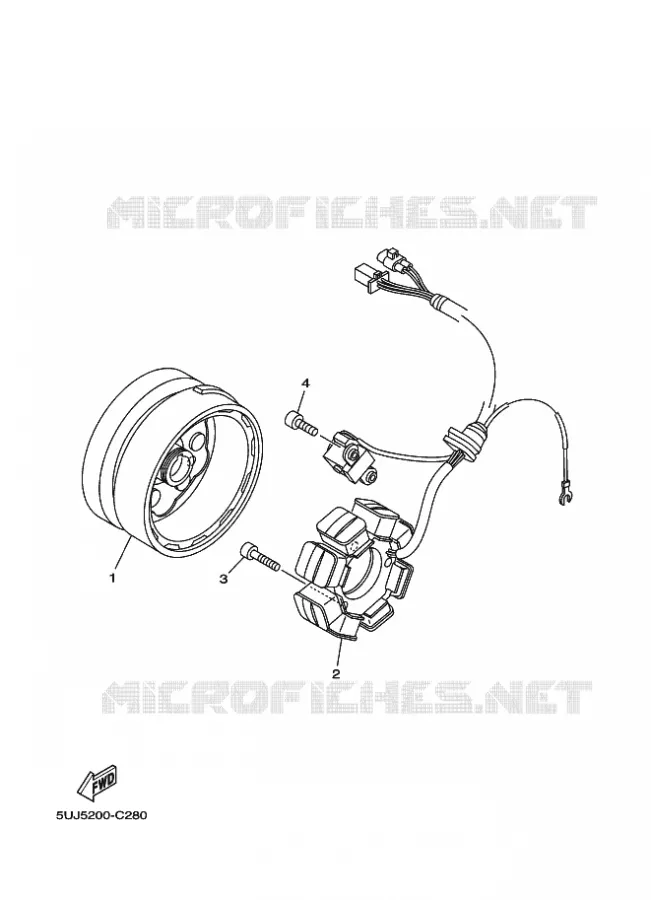 IGNITION Yamaha MOTO 110 2011 Autres modeles  YD110S CRUX