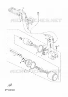STARTER MOTOR for Yamaha XMAX 2011