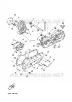 CRANKCASE for Yamaha NITRO 2011