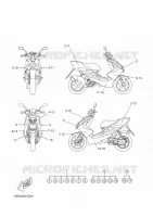 STICKER for Yamaha NITRO 2011