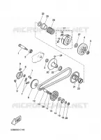 STARTER CLUTCH for Yamaha NITRO 2011
