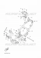 FRAME for Yamaha NITRO NAKED 2011