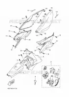 SIDE COVER for Yamaha NITRO NAKED 2011