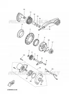 STARTER MOTOR for Yamaha NITRO NAKED 2011