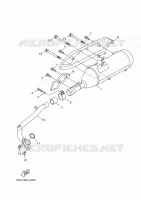 EXHAUST for Yamaha OCEO 2012