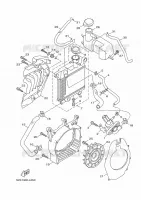 RADIATOR / HOSES for Yamaha OCEO 2012