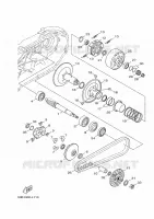 STARTER CLUTCH for Yamaha OCEO 2012