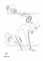 CAMSHAFT / TIMING CHAIN for Yamaha MT03 2012