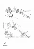 CRANKSHAFT / PISTON for Yamaha MT03 2012