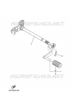 GEAR SHIFT SHAFT / LEVER for Yamaha MT03 2012