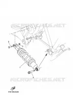 REAR SHOCK ABSORBER for Yamaha MT03 2012