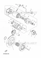 STARTER MOTOR for Yamaha MT03 2012
