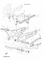 SWINGARM for Yamaha MT03 2012