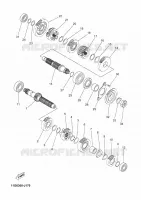TRANSMISSION for Yamaha MT03 2012