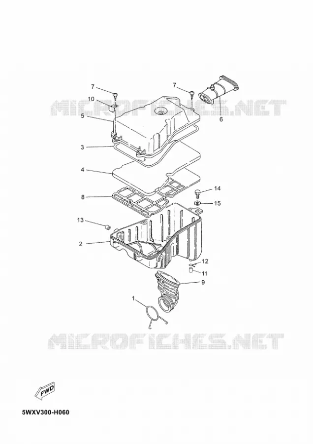 INTAKE Yamaha MOTO 50 2012 TZR  TZR50