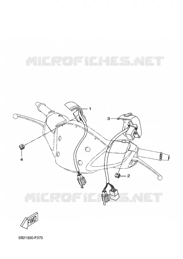 SWITCH / LEVER Yamaha SCOOTER 250 2012 XCITY  VP250 XCITY