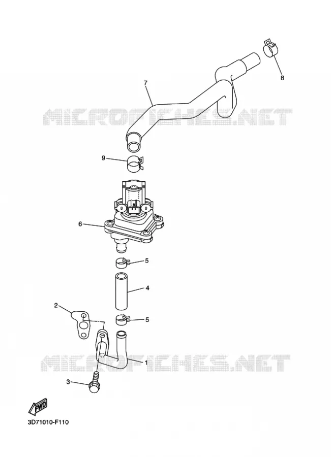 INTAKE Yamaha MOTO 250 2012 WRX  WR250X