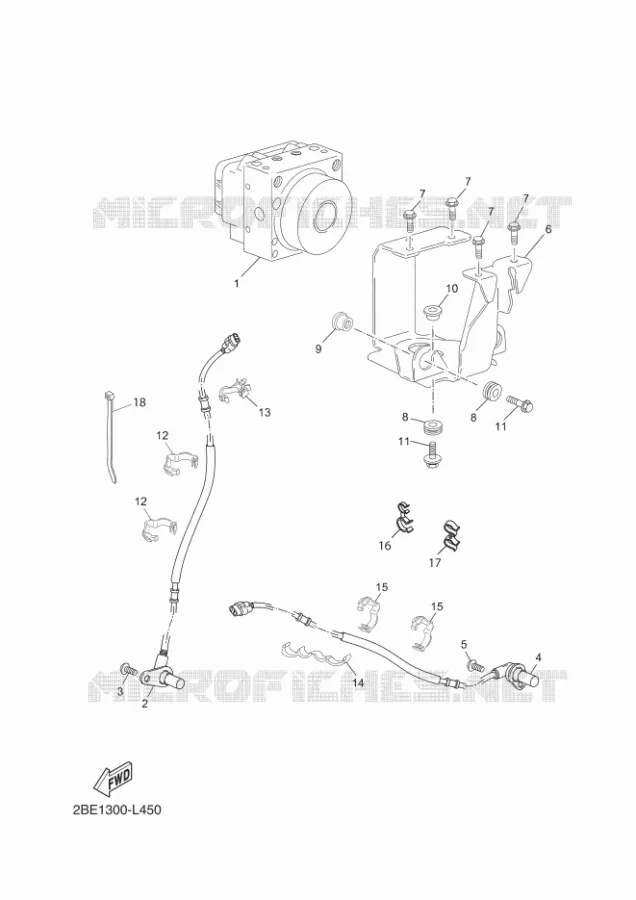 ELECTRICAL 3 Yamaha MOTO 660 2012 TENERE ABS  XT660ZA