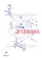 FUEL TANK for Yamaha XMAX 2012