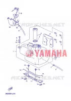 FUEL TANK for Yamaha SKYCRUISER 2012
