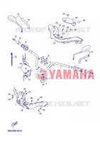HANDLEBAR & CABLES for Yamaha SKYCRUISER 2012