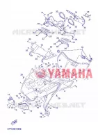 LEG SHIELD for Yamaha SKYCRUISER 2012