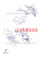 FENDER for Yamaha XMAX ABS 2012