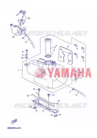 FUEL TANK for Yamaha XMAX ABS 2012