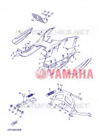STAND / FOOTREST for Yamaha XMAX ABS 2012