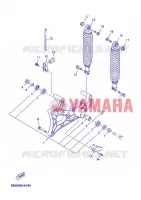 SWINGARM / SHOCK ABSORBER for Yamaha XMAX ABS 2012