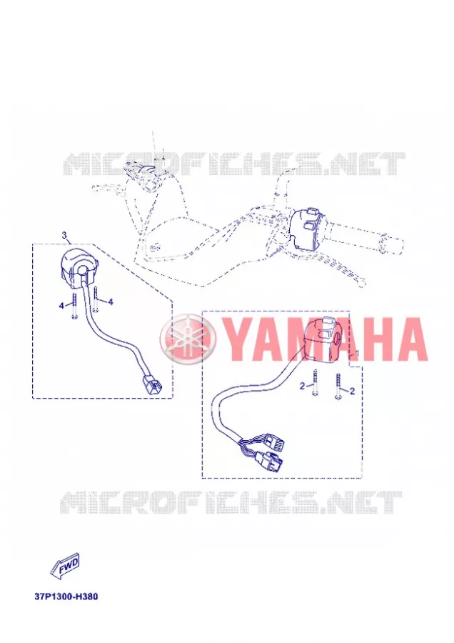 SWITCH / LEVER Yamaha SCOOTER 250 2012 XMAX  YP250R