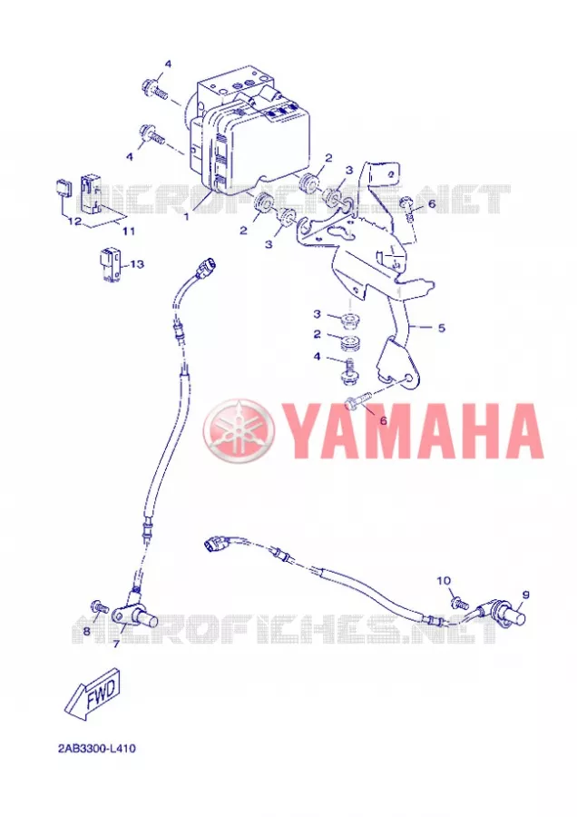 ELECTRICAL 3 Yamaha SCOOTER 250 2012 XMAX ABS  YP250RA