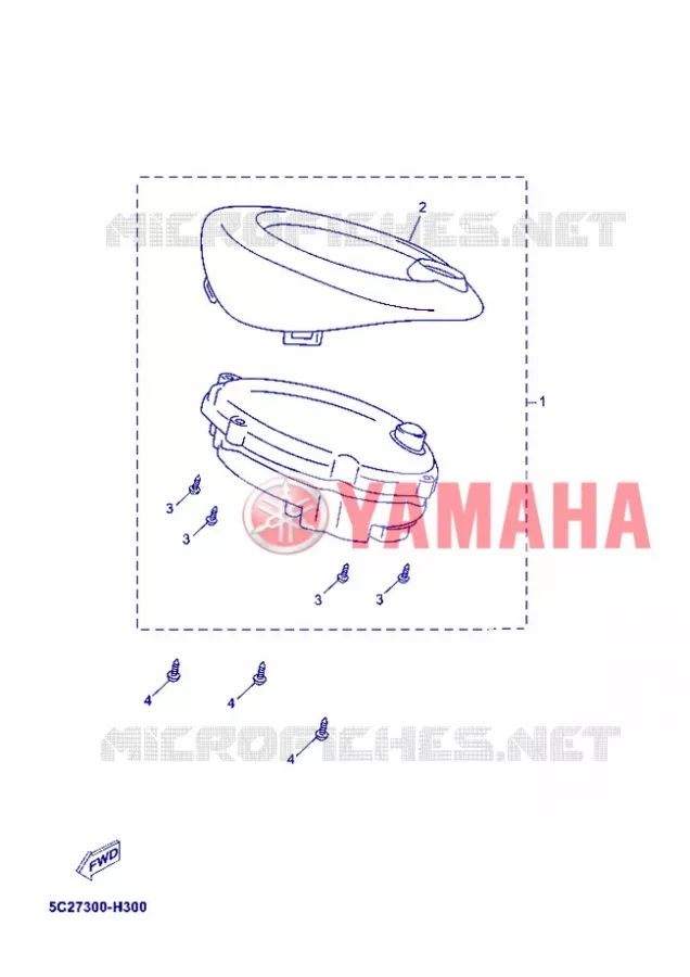 SPEEDOMETER Yamaha SCOOTER 50 2012 NEOS 4T UBS  YN50FU